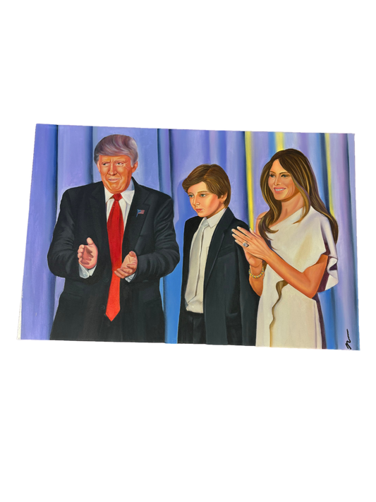 Presidential Family Moments 20" x 30"