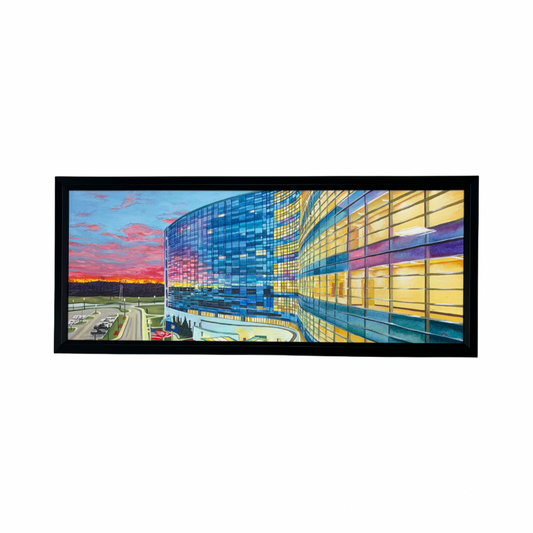 Reflections of Care: Owensboro Hospital 12.5” x 30”