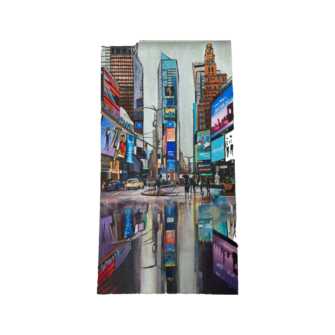 City That Never Sleeps 13” x 7”